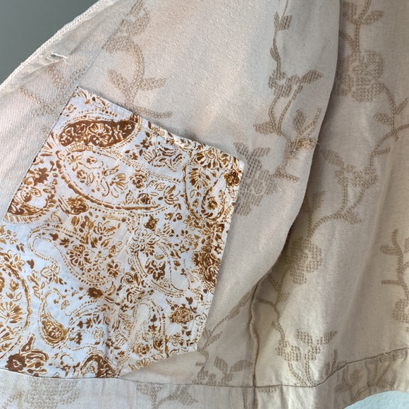 Anthropologie Pilcro Oversized Embroidered Button Down Jacket - Picture 14 of 16